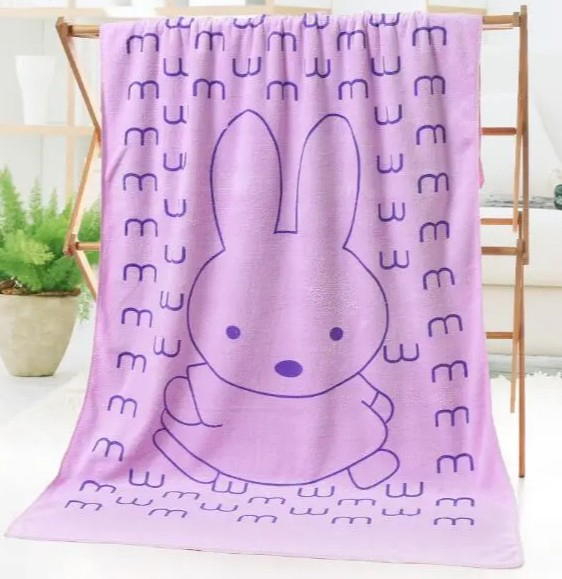 Homelike Custom Hotel Embroidered Absorbent Microfiber Bath Towel Home Daily