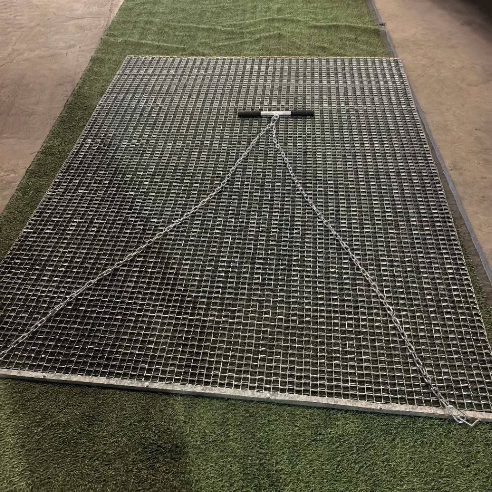 Steel Mesh Baseball Infield Drag Mat for Baseball Fields