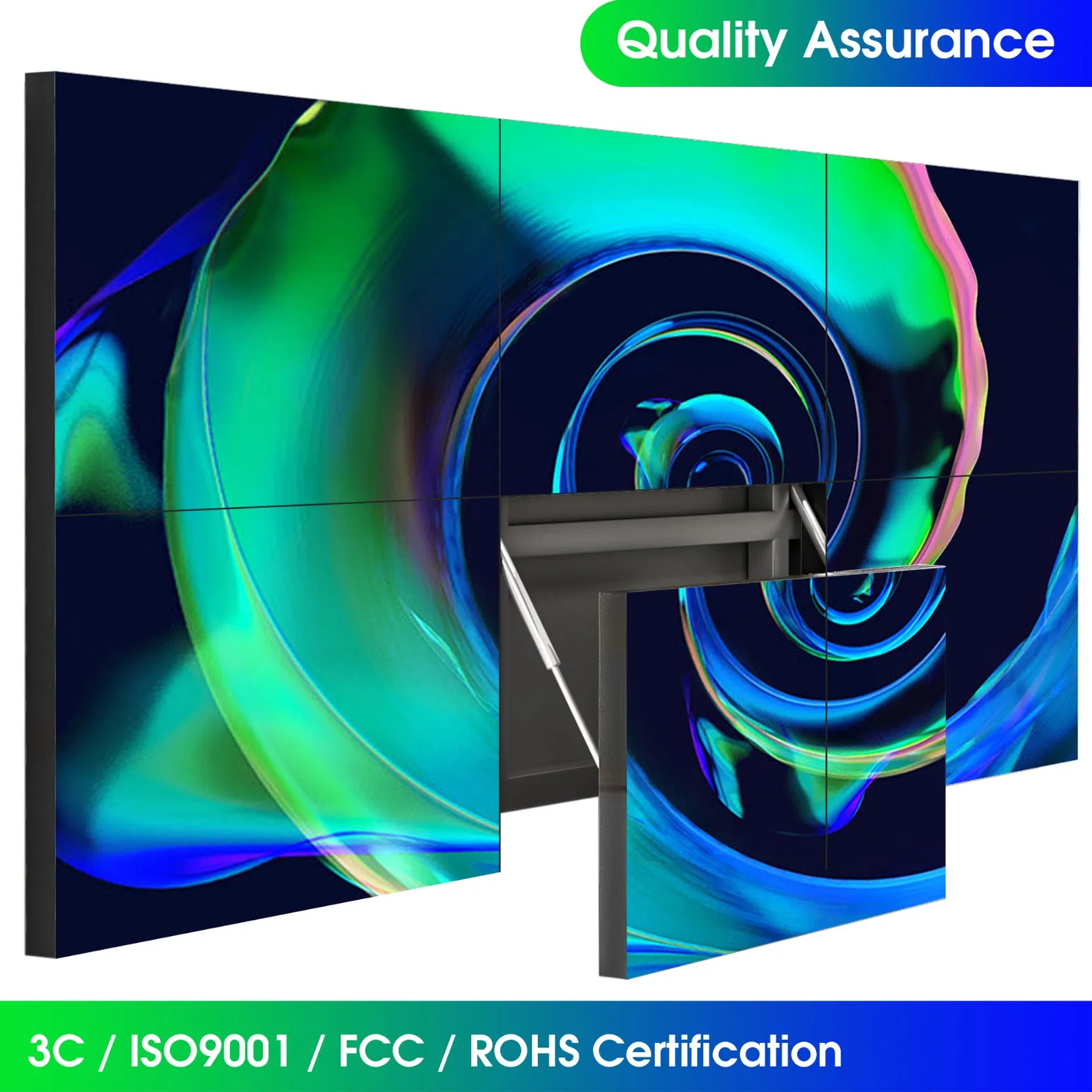 Shopping Splicing Screen Wall Mount Big Did LCD Screen Board Price Advertising Display Controller Digital Signage Video Wall Screen