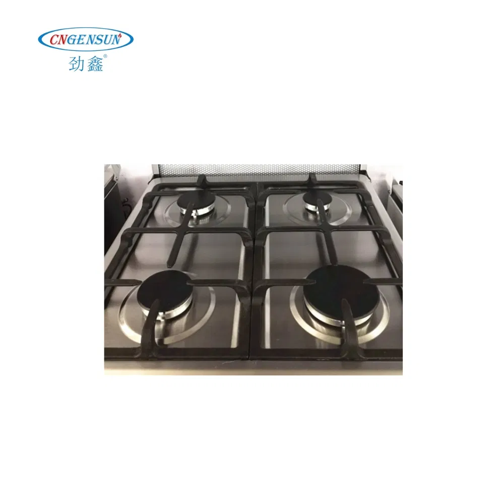 Elegant Brown Free Standing Gas Stove with Oven for Modern Kitchens