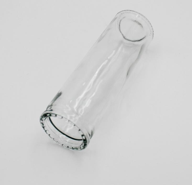 Wholesale Candle Holder Glass Material Clear 7 Days Glass Candle Jar