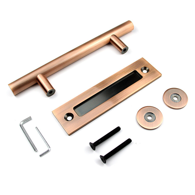 Barn Door American Handle Double-Sided Simple Wooden Home Decoration Hardware