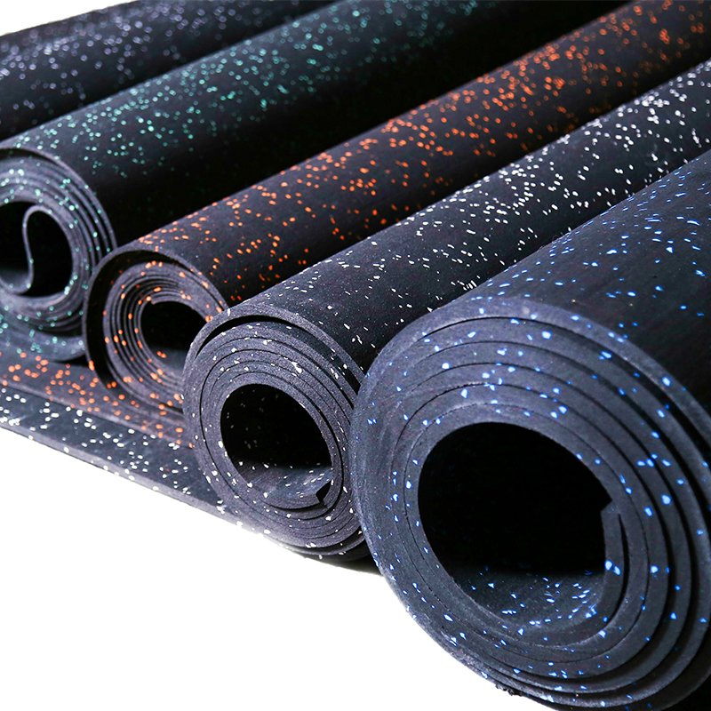 Colorful EPDM Speckle Fleck Rubber Gym Mats Rubber Flooring Mat for Gym