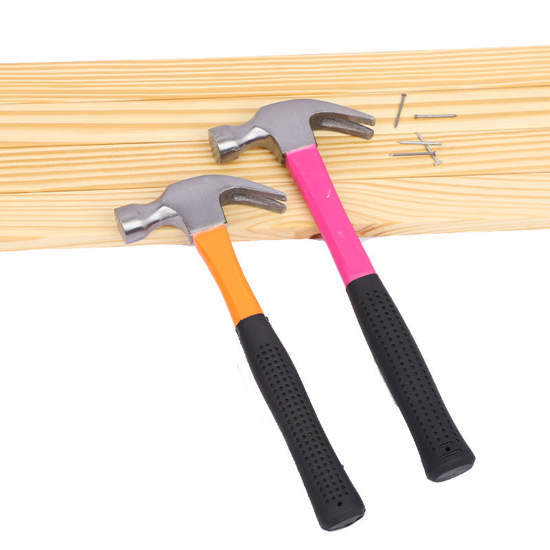 Hautine High Quality Claw Hammer with Fibreglass Handle America Type