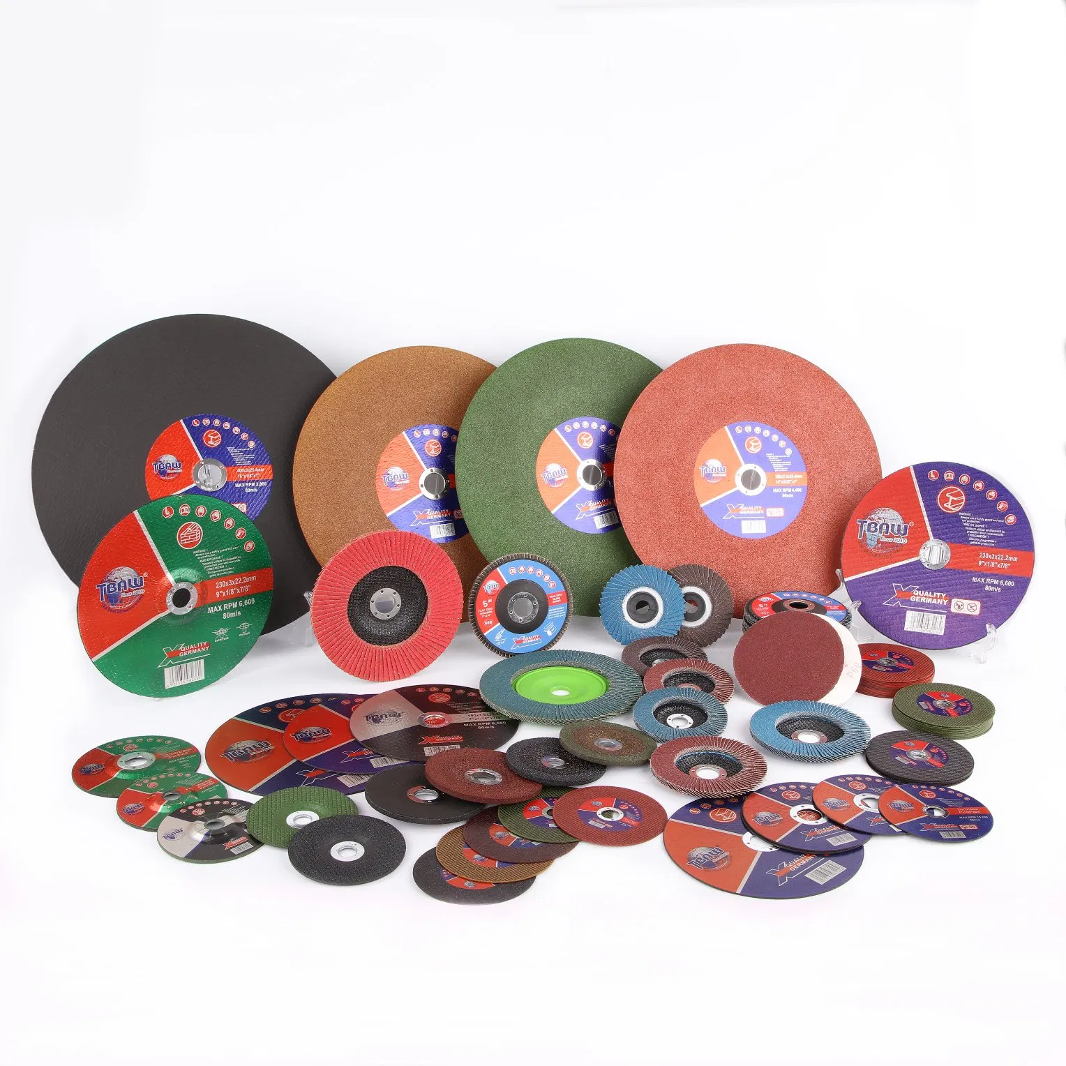 Лепестковый шлифовальный диск 100мм 80 грит, оксид алюминия