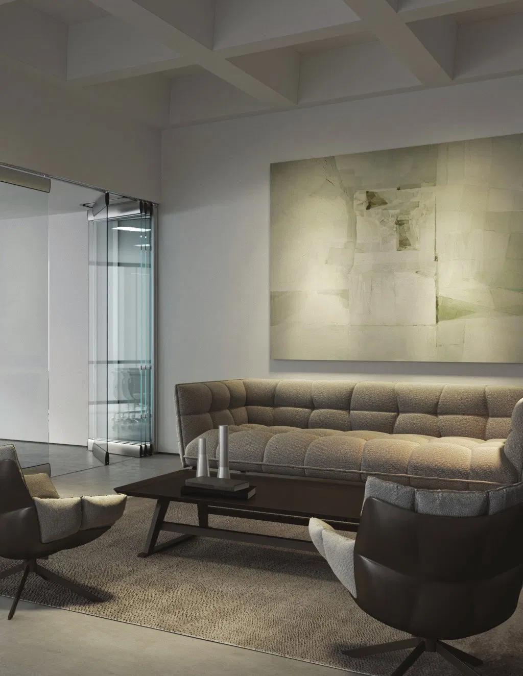 Frameless Glass Wall for Modern Interior Design Operable Glass Partitions