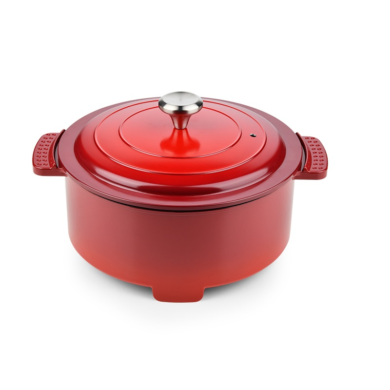 Electric Cooking Pots Multi Cooker Non Stick Fry Pan Electric Skillet 30cm