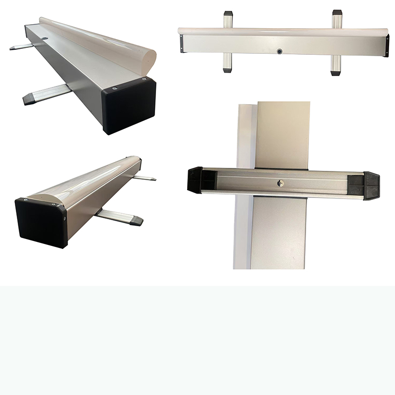 100*200 Popular Silver Iron Pull-up Banner