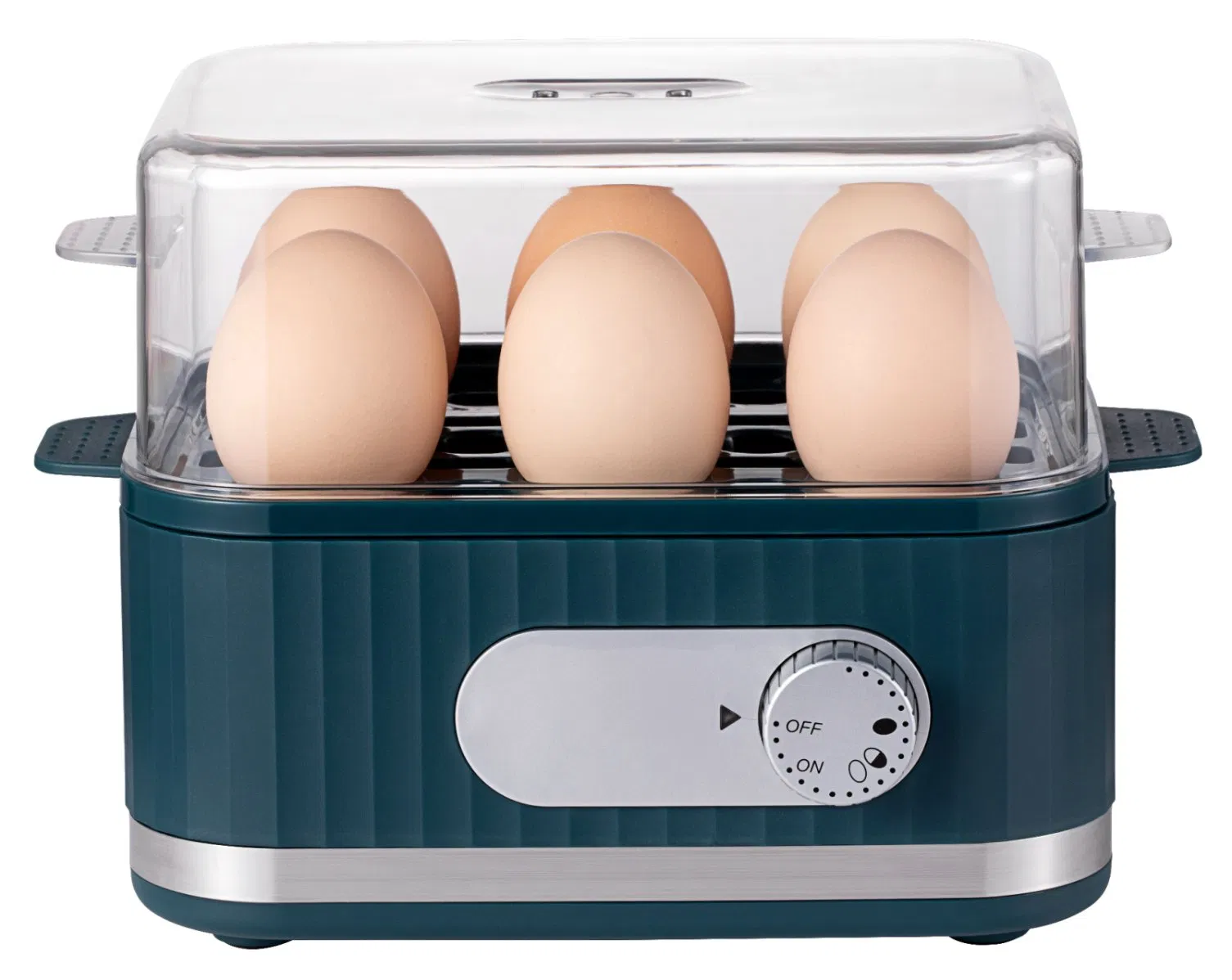 Rapid Egg Cooker for Hard Boiled, , Dumplings & More, with Auto Shut off