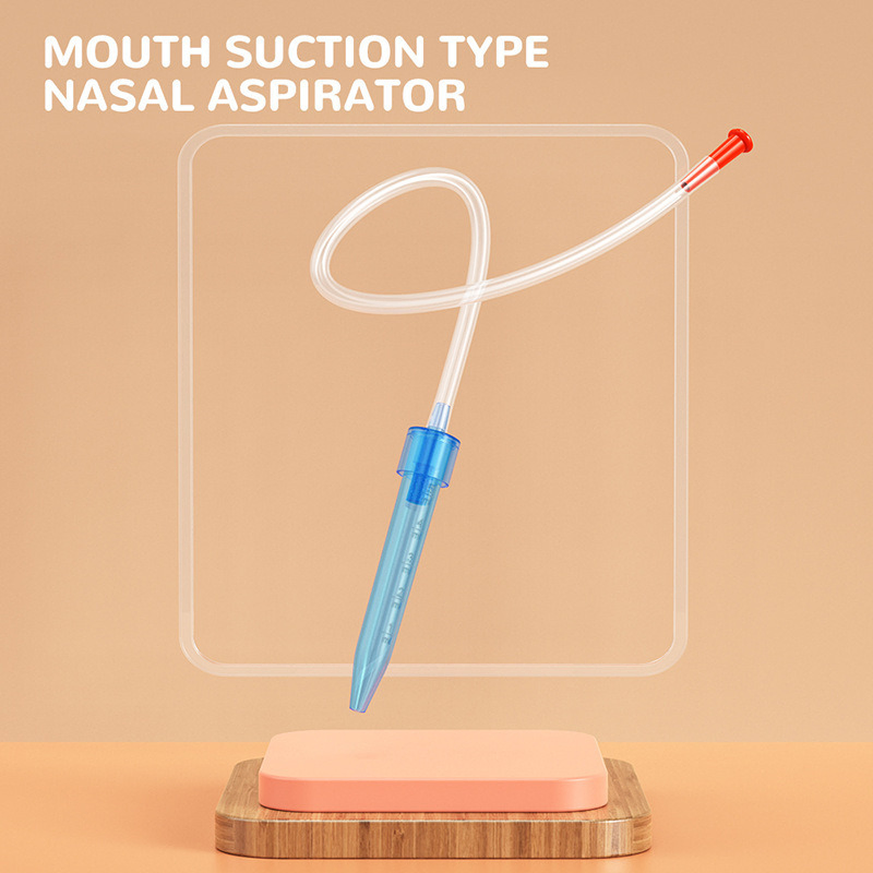 Portable Baby Care Products Nose Cleaner Oral Suction Nasal Aspirator with 3 Disposable Filters
