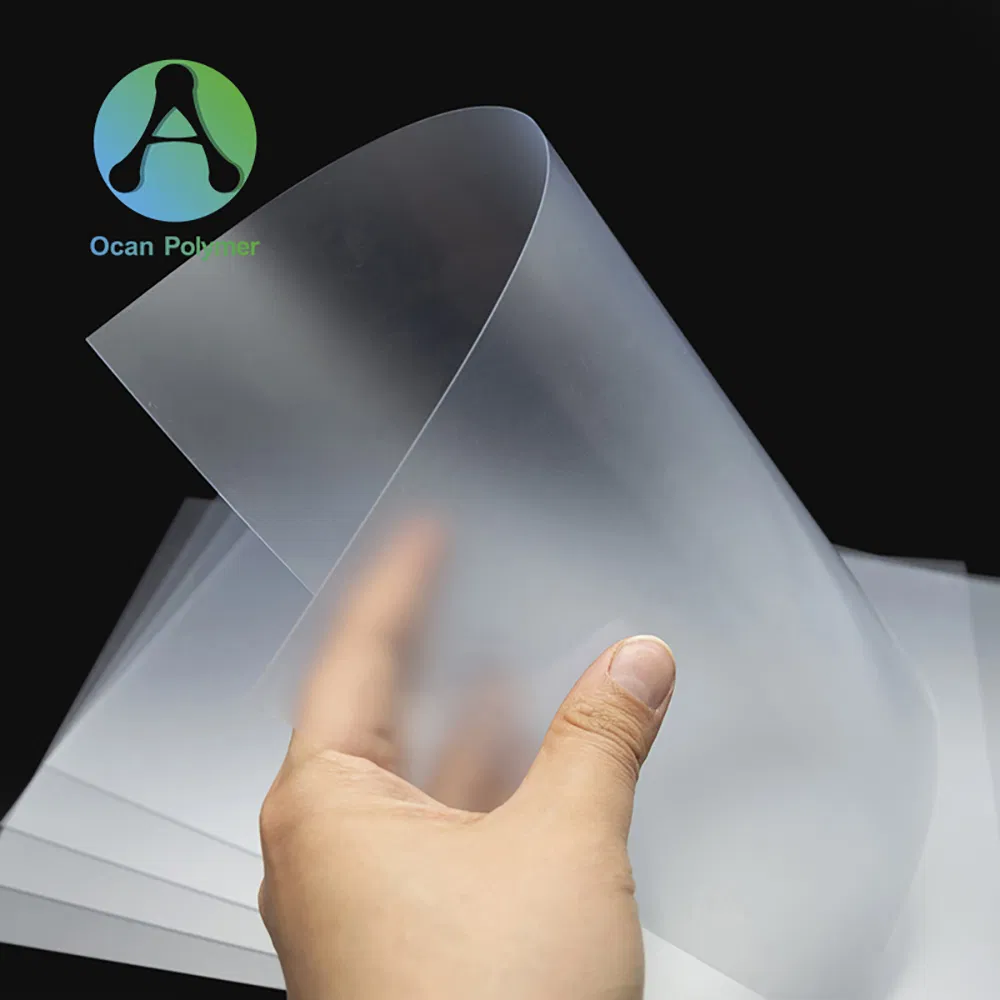 Clear PVC Sheet Matt and Matt for Printing and Packing
