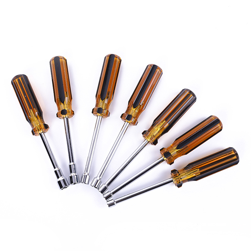Colored Handle High Carbon Steel Metric Hexagon Screwdriver