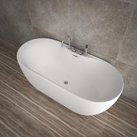 Акриловая угловая ванна с гидромассажем