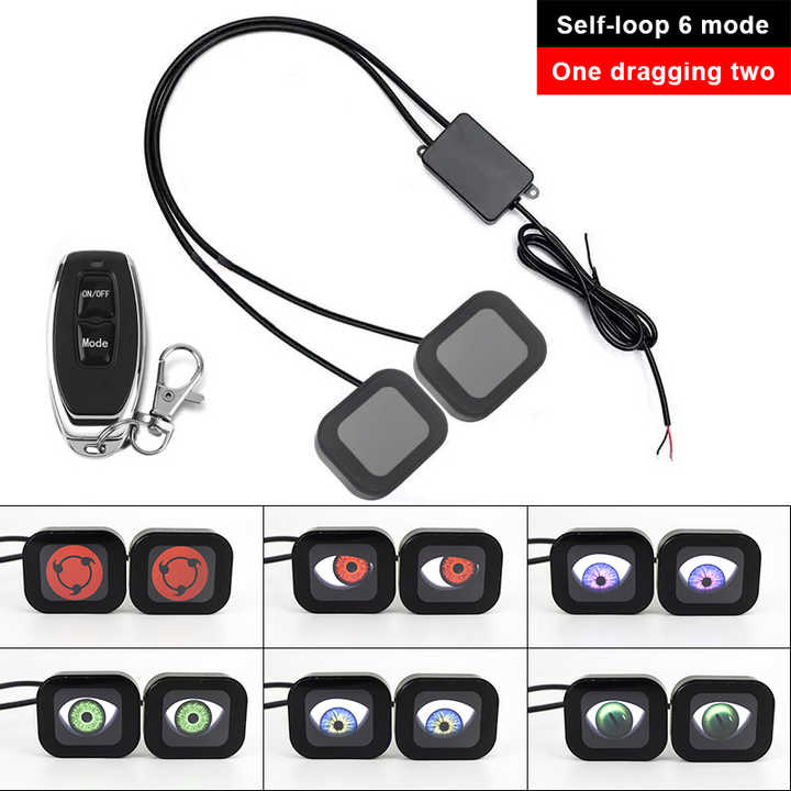 Светодиодные Дьявольские Глаза для авто и мотоциклов