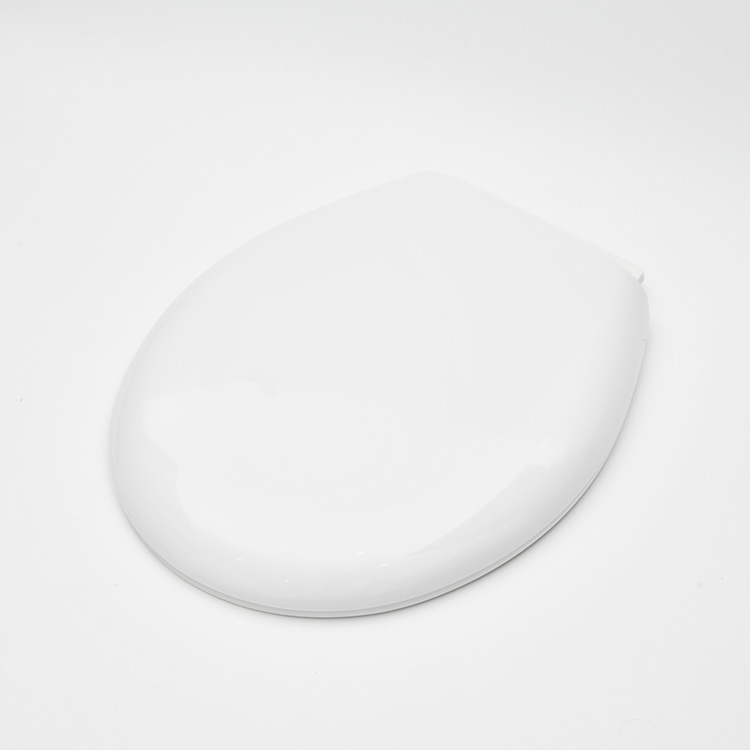 Sanipro Easy Installation Toilet Seat Lid PP Material Soft Close White Plastic Toilet Seat