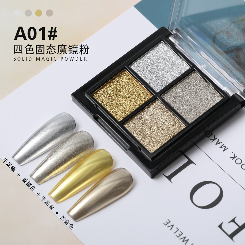 Cheap Price Color Chameleon Aurora Laser Nail Glitter Powder