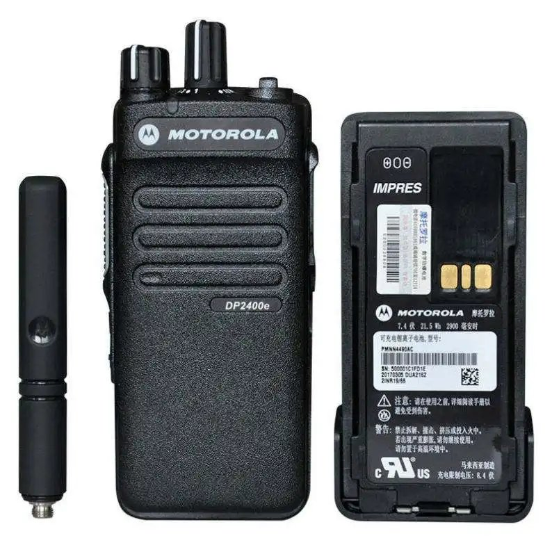 Рация Motorola DP2400E цифровая, IP67, дальность 8 км