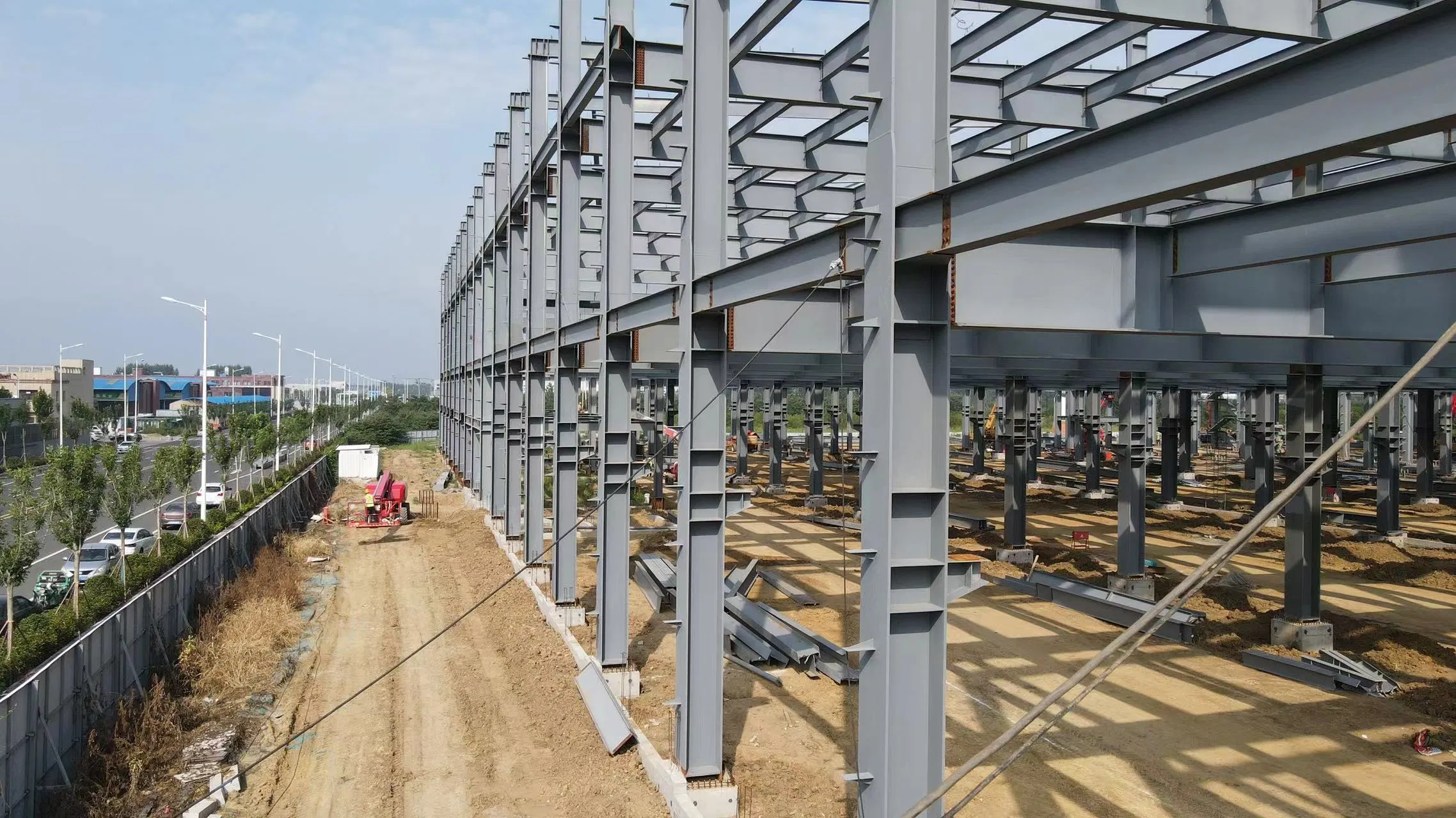Pre-Engineered Steel Structure Logistics Warehouse