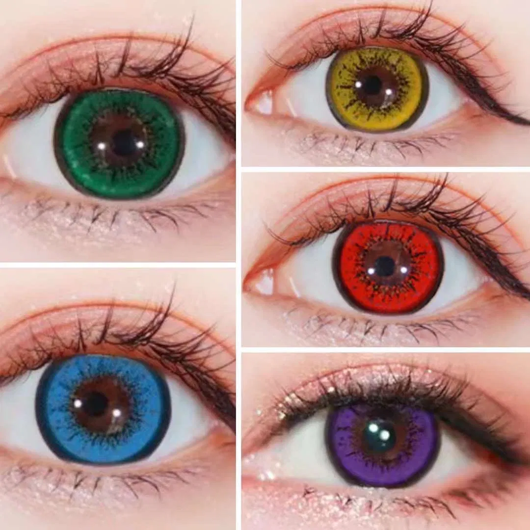 New Arrival 1pair Cosplay Series Death Eye Contact Lenses for Halloween Scare Lenses Contacts Color Lens