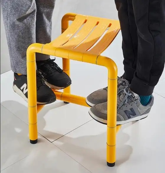 Removable Nylon Plastic Medical Bathroom Safety Chair