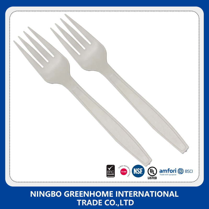 100% Compostable Forks Spoons Knives Bio Cutlery Combo Set