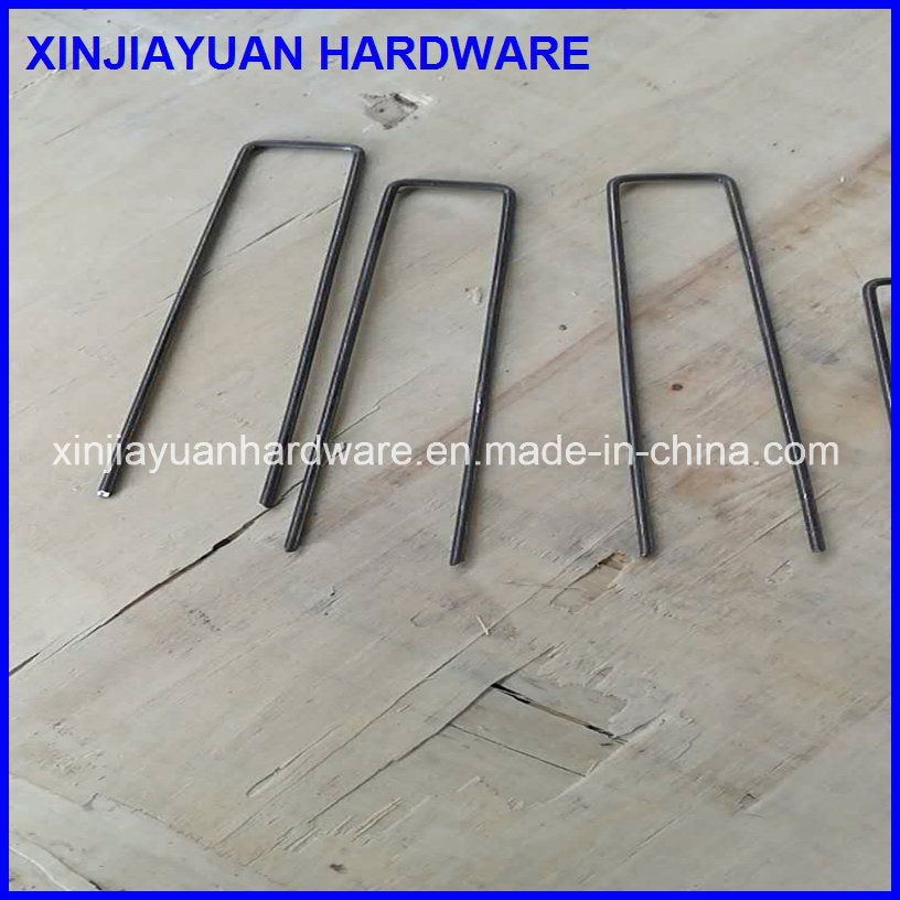 Factory Price Easy Gardener Plain Grass Fence Staple U Shape Nails