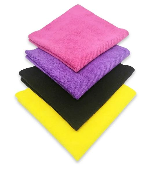 Microfiber Car Drying Towel Car Wash Super Absorbent Microfiber Towel 40X40cm Car Drying Towel