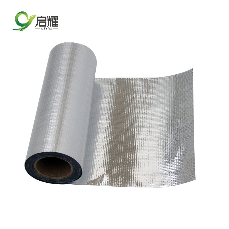 Reflective Aluminum Foil Faced Woven Fabric Heat Insulation Material Heat Radiant Barrier