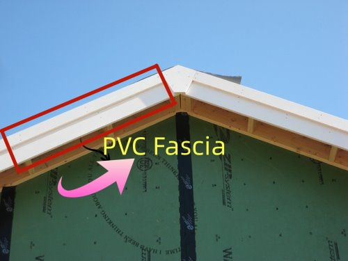 Building Material PVC Trim PVC Fascia Board