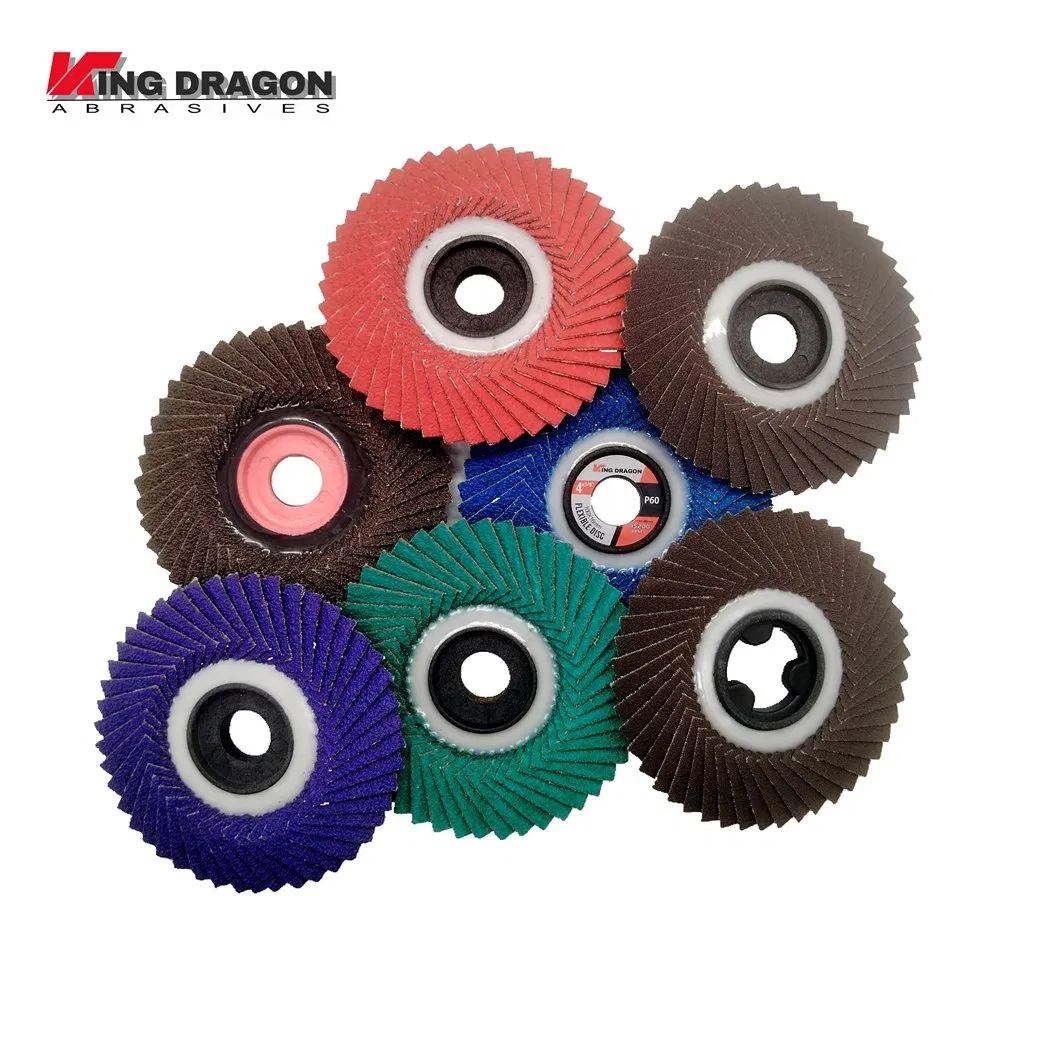 Лепестковый шлифовальный диск T27 100 мм, абразив P80