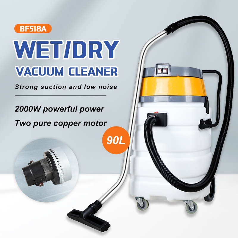 Hot Selling Wet/Dry Vacuum Cleaner/Cleaning Machine for Auto Garage with 90L Capacity
