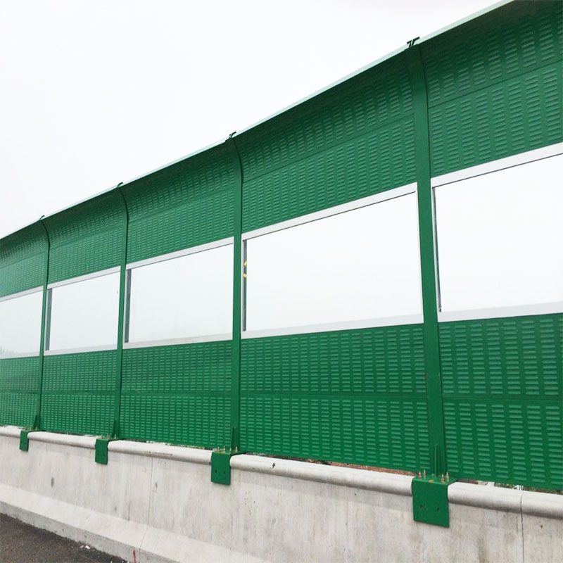 Road Highway Construction Perforated Iron Zinc Steel Fencing