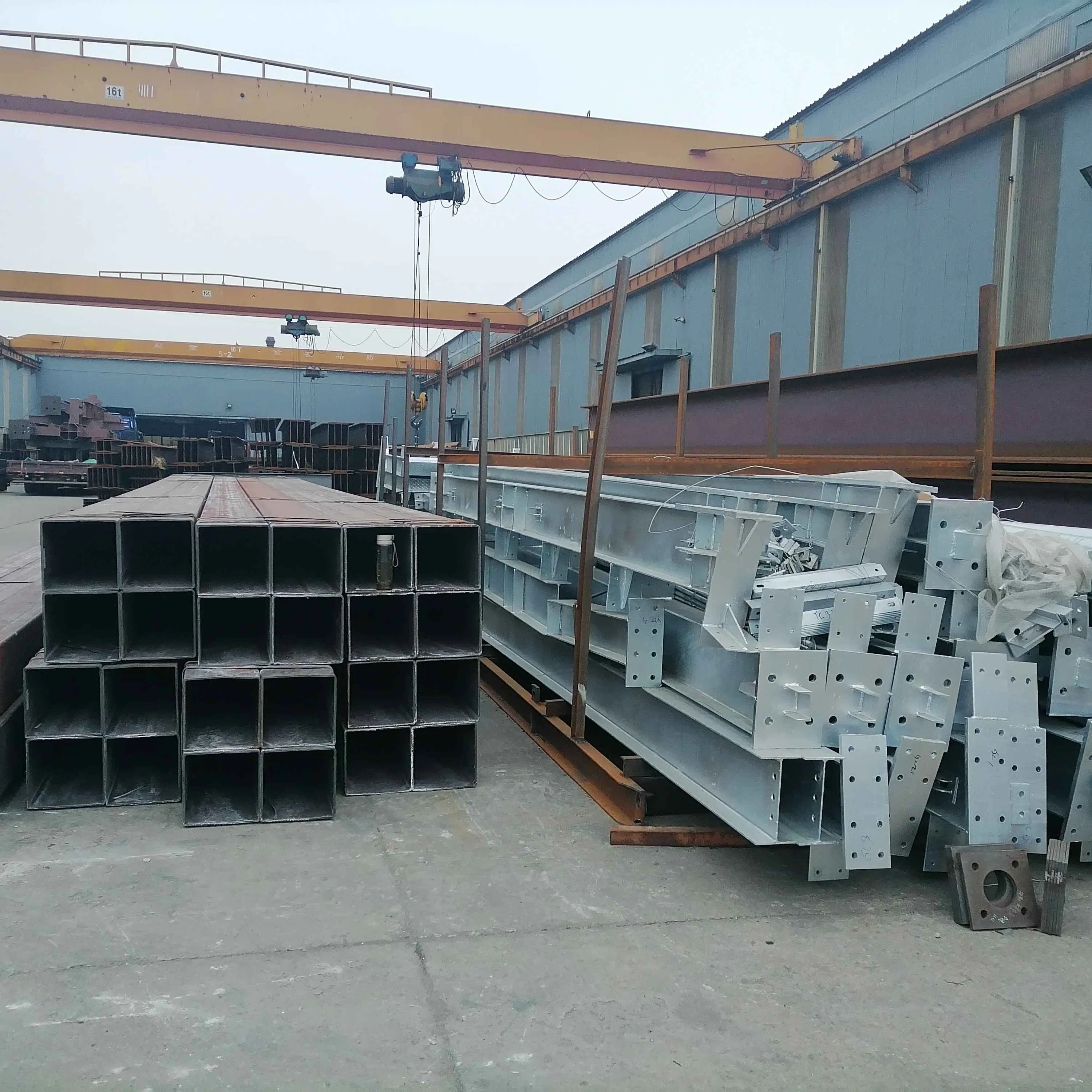 High Seismic Resistance Installation Prefabricated Steel Office Factory
