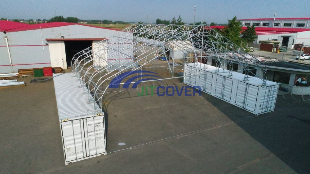 Australian Container House Prefabricated Structural Steel Farm Hay Shed (JIT-5040C)