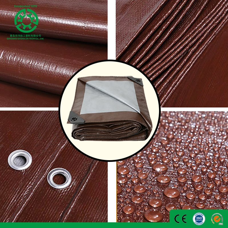 Strong Silver Tarpaulin PE Sheet 80GSM, Available in 12'*20'