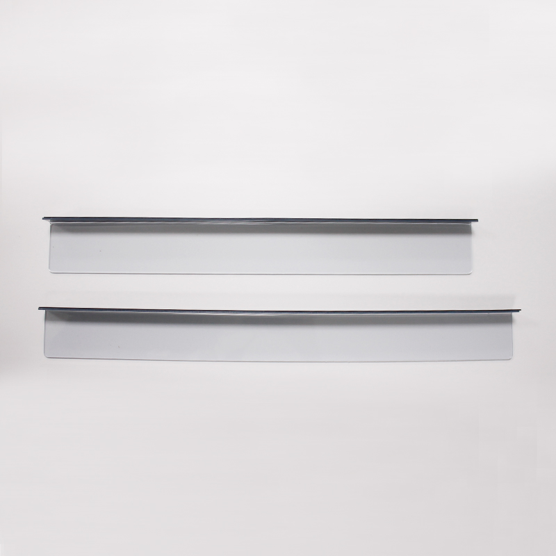 Plastic Acrylic L Shape Magnetic Shelf Dividers Custom Sizes