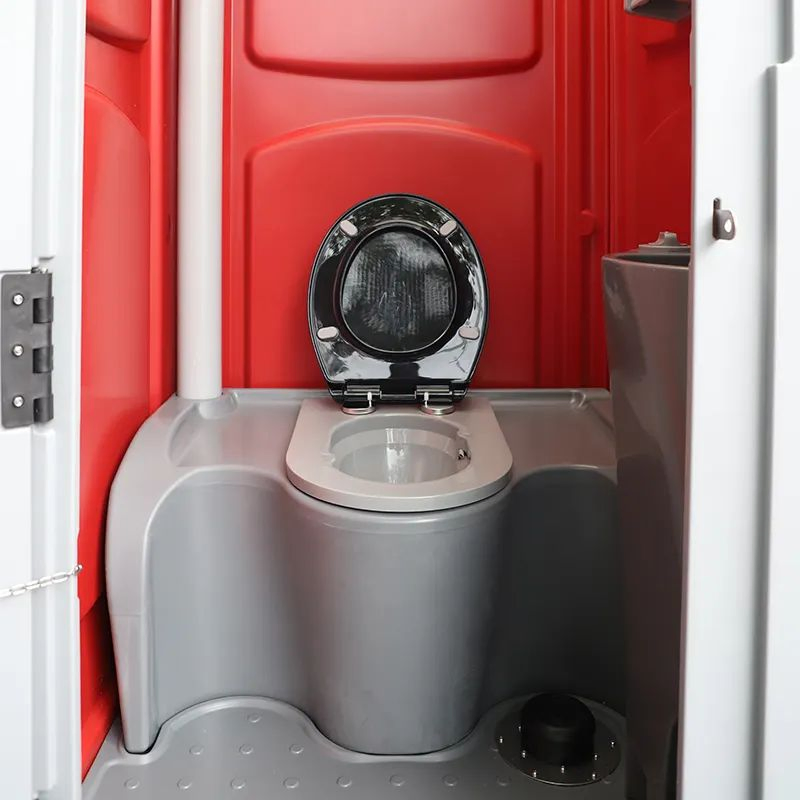 Construction Site Prefab Toilet Bathroom, Public Outdoor Men and Women Portable Mobile Toilet