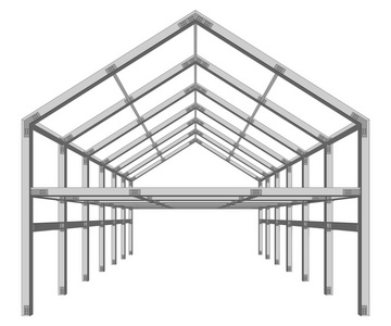 Low Cost Prefabricated Steel Structure Many Floors Story Building Factory Metal Space Frame Steel Structure Building Prefabricated Warehouse Commercial Prefabri