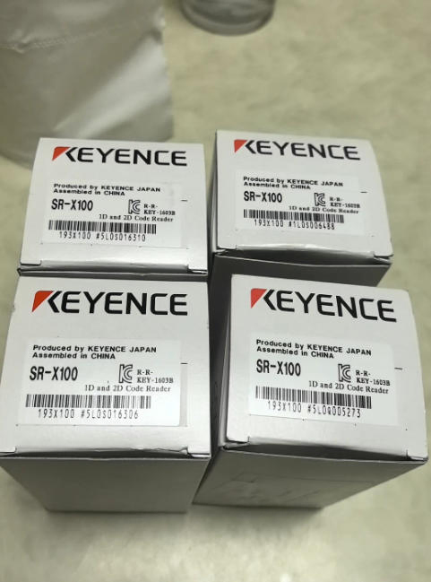 Sr-X100W Keyence Code Reader Industrial Fixed Barcode Scanner for Production Scanning