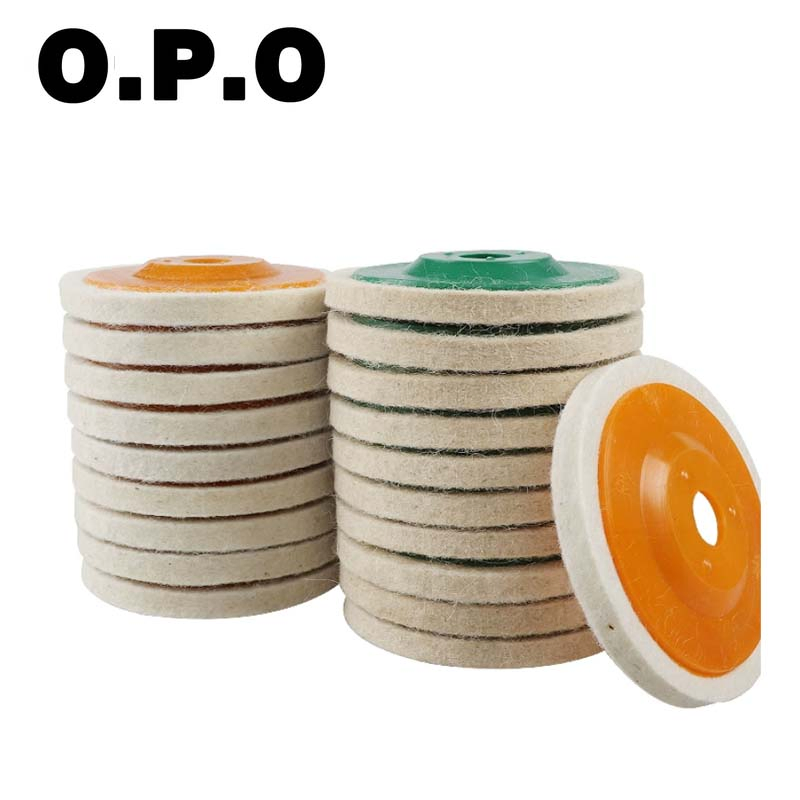 Factory Wholesale Round Wool Disc Wool Wheel Buffing Polishing Buffer Wool Felt Disc