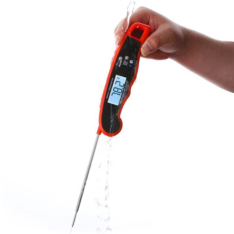 Waterproof Folding Digital Instant Read BBQ Cooking Grilling Meat Thermometer for Food