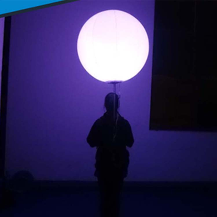 Advertising Inflatable LED Lighting Backpack Balloon Inflatable Backpack Ball for Parade