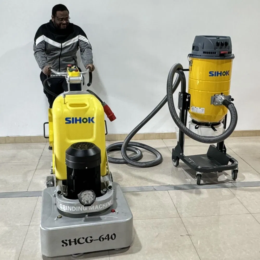 Шлифовально-полировальная машина для бетона 7.5 кВт, 580 мм