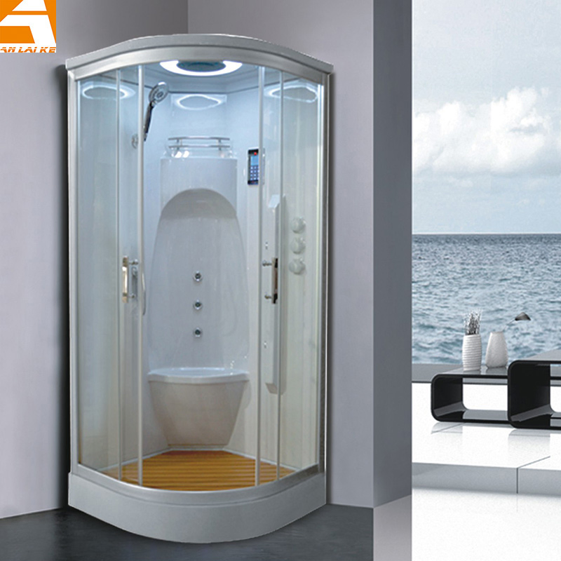90X90cm Bathroom Modular Quadrant Steam Shower Cabin (GT0537)