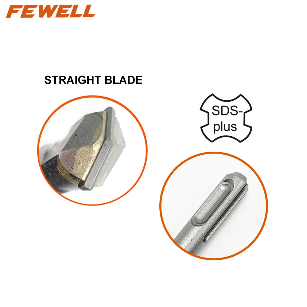 28*350mm Flat Tip SDS Plus Carbide Long Electric Hammer Drill Bit for Drilling Rock Masonry Concrete Granite Stone