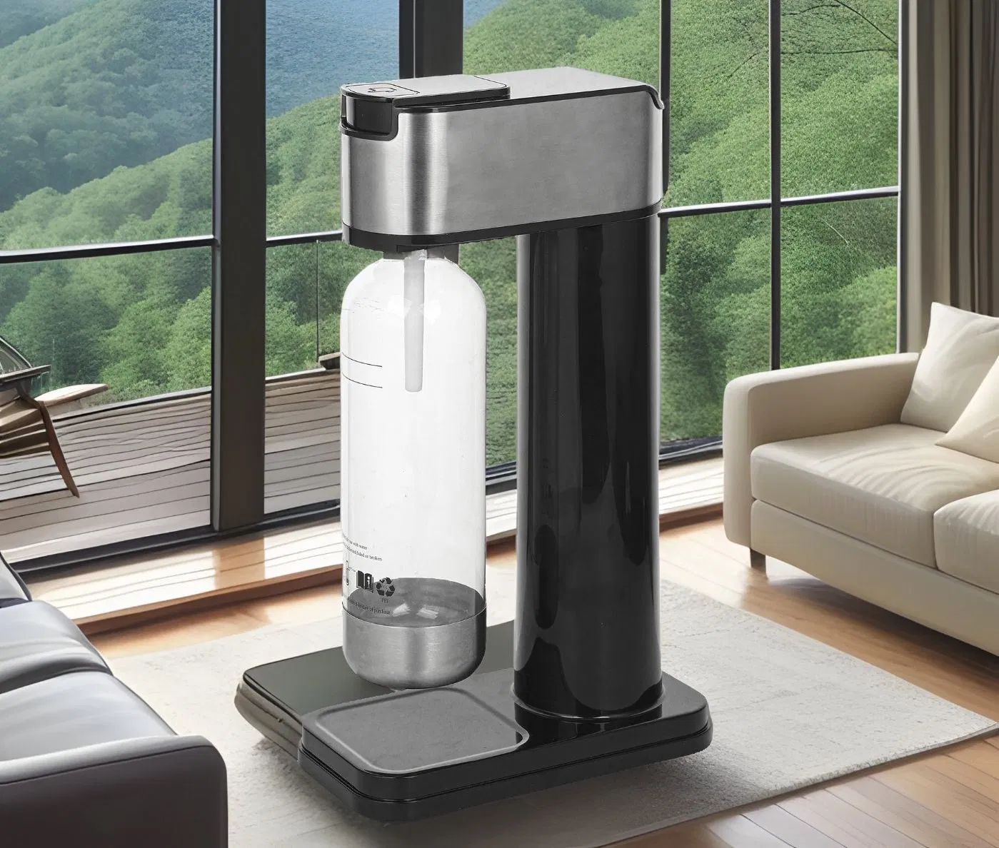 OEM New-Style Hot Sale Multicolor Stainless Steel Soda Maker Wtih BSCI