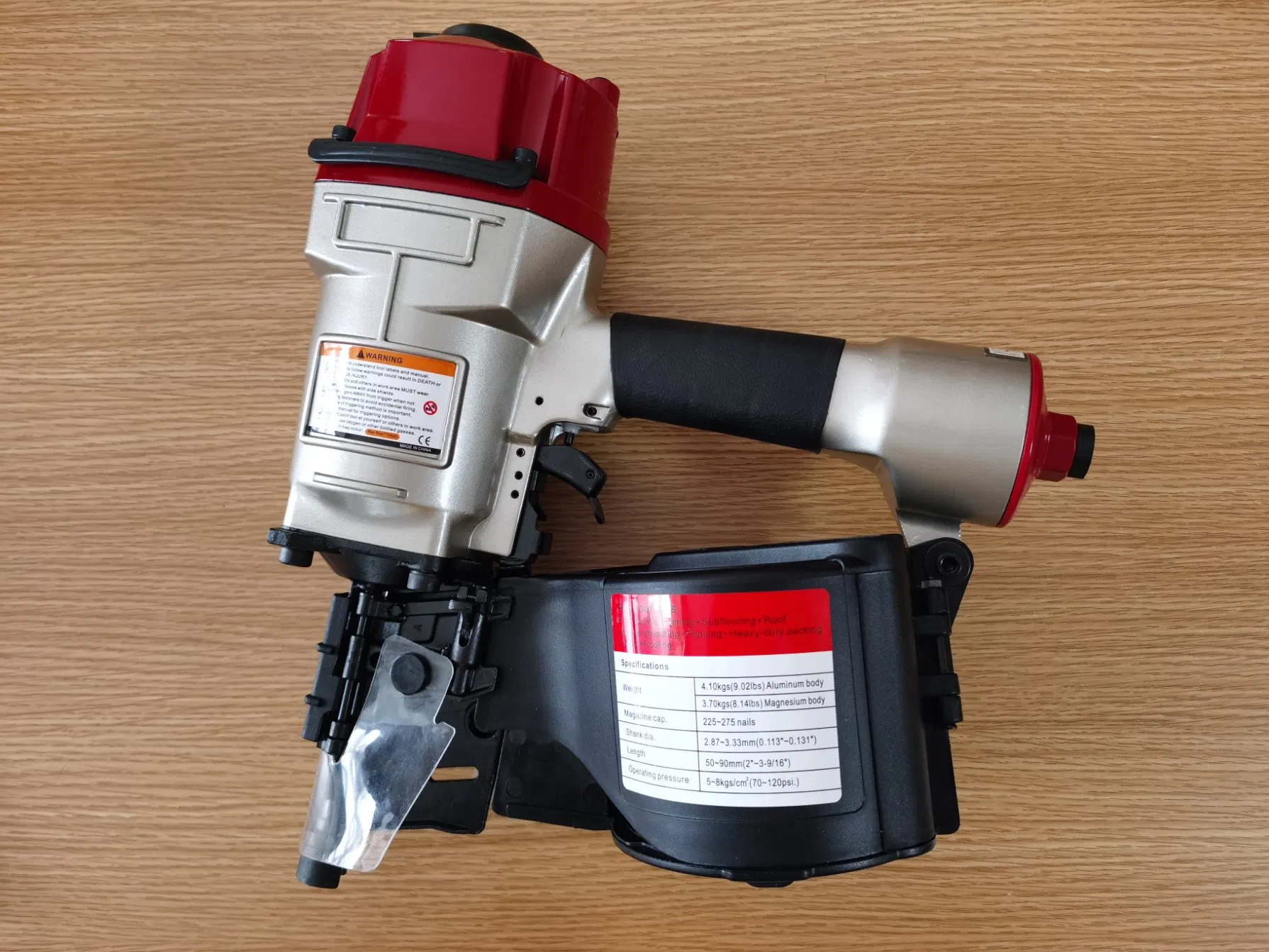 Пневматический гвоздезабивной пистолет CN90 для поддонов