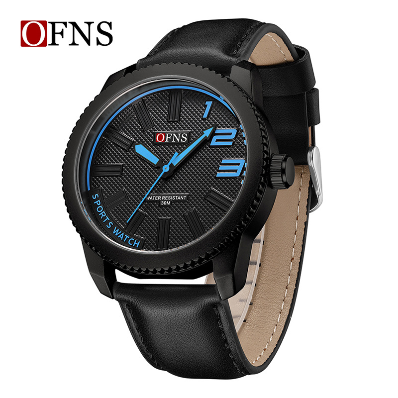 Fashion Business Casual Commuter Men's Watch 30m Waterproof Quartz Wristwatch