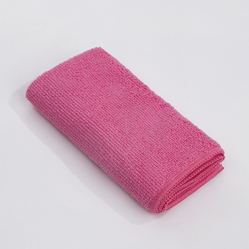 Cost-Effective Custom Printing Solid Color Ultra Absorbent Lit-Free Washable Durable Microfiber Kitchen Towel for Dish Drying Countertop Cleaning
