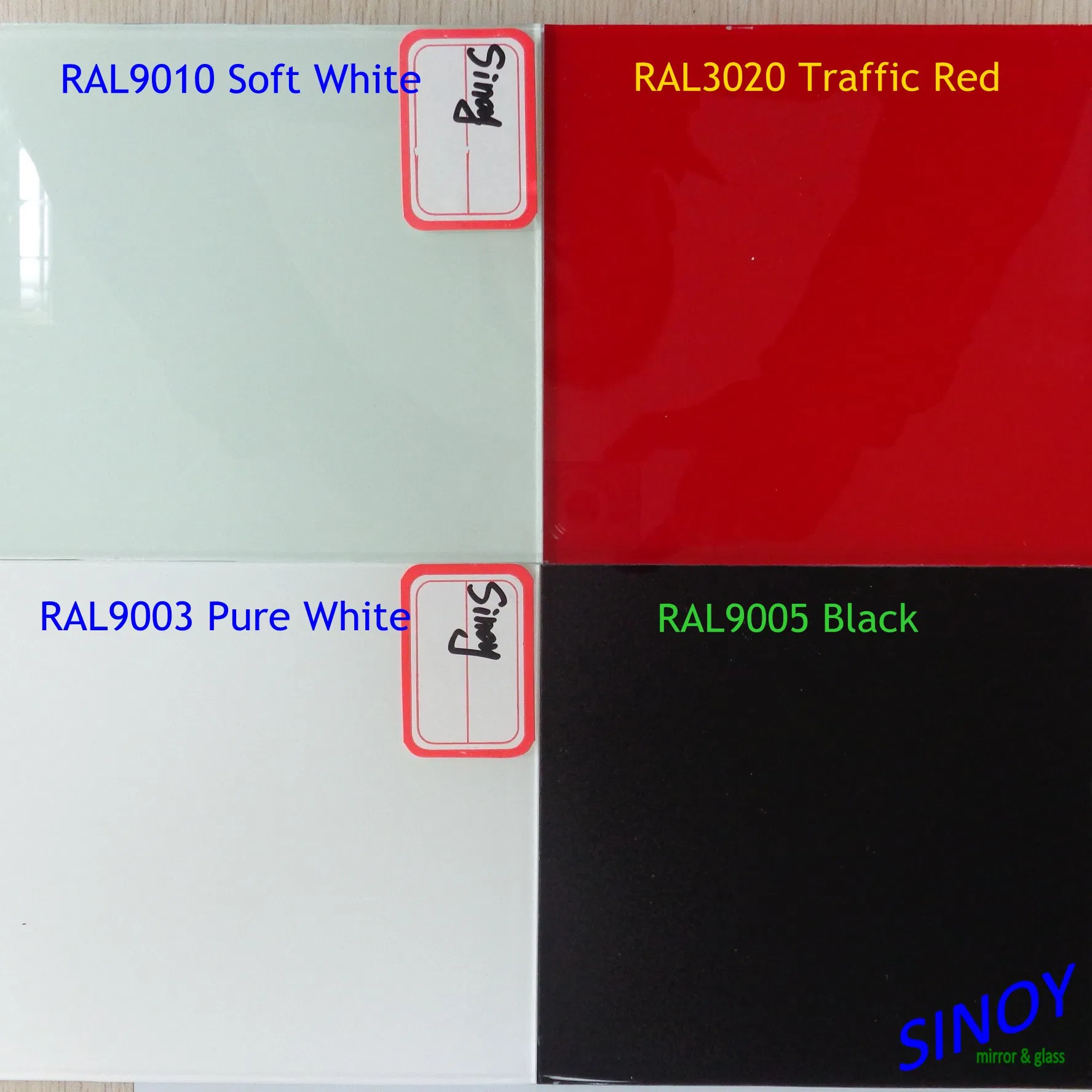 3mm to 6mm Colorful Decorative Lacquered Glass / Back Painted Glass